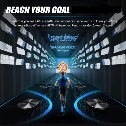 SmartFit Bluetooth Scale – Track Weight, Fat & Progress Easily