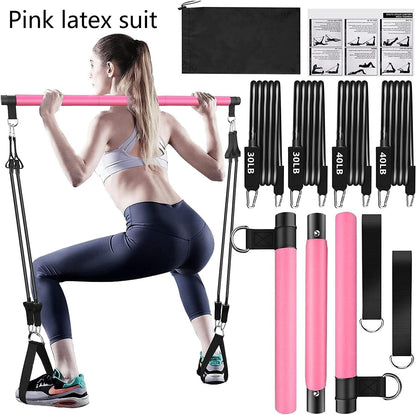 HomeGym Pilates Bar Kit – Full Workout, Zero Excuses